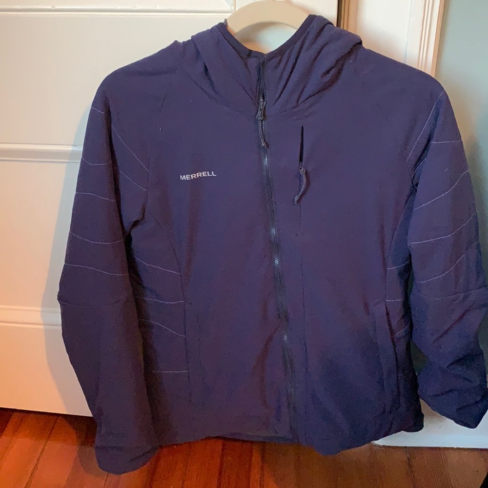 Merrill hooded thin winter coat